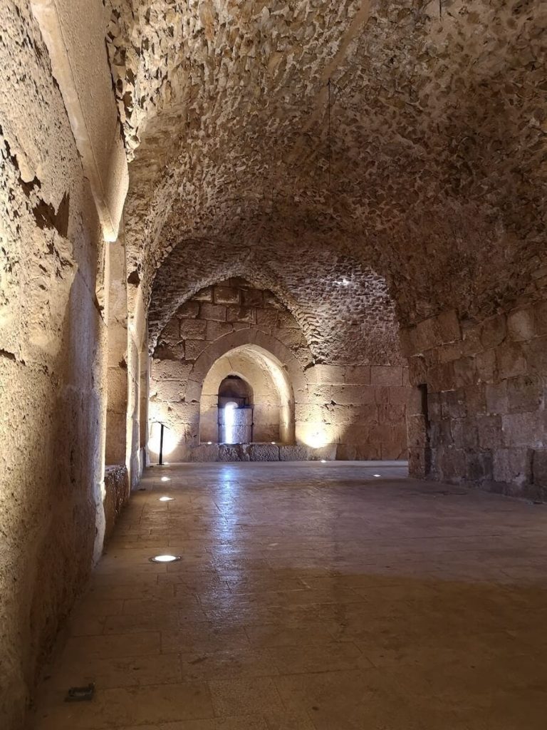 Castillo Ajloun por dentro