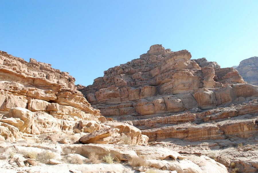 El Sendero Ibex wadi mujib