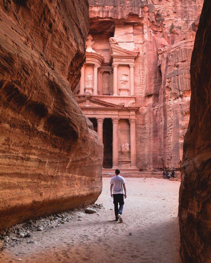 El Siq en Petra