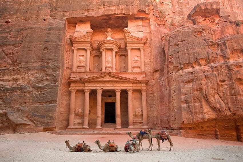 La antigua ciudad de Petra