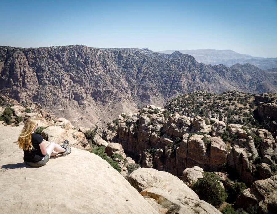 Mirador del Rey Hussein - Campamento Rumana