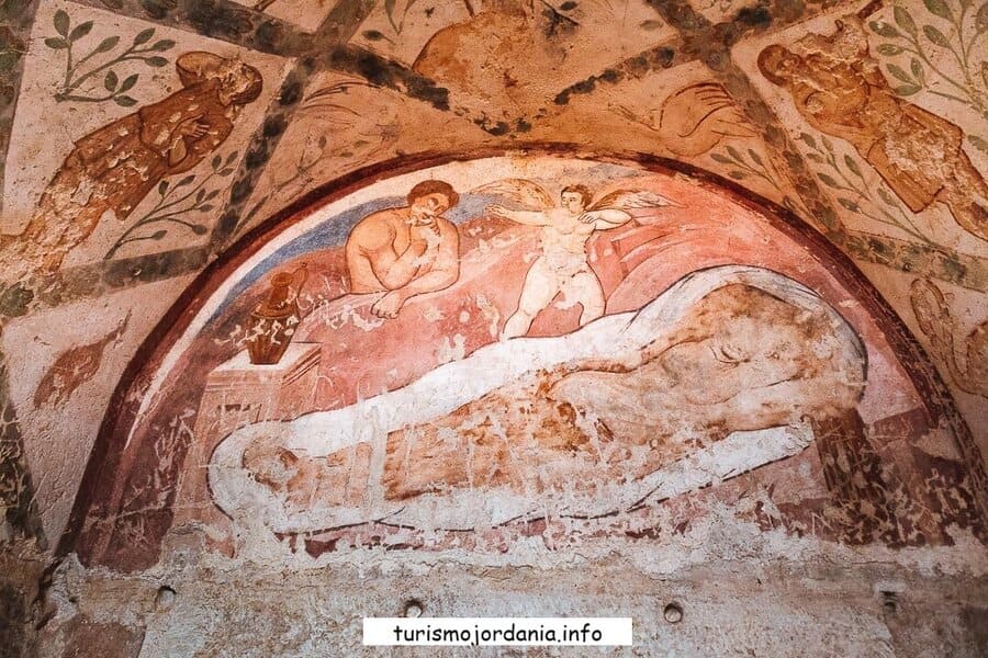 Ruta de los Castillos del Desierto en Jordania qusayr amra