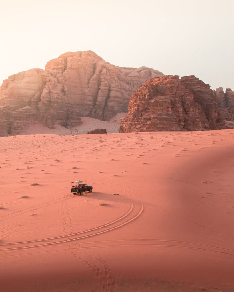 Wadi Rum Desierto en jordania