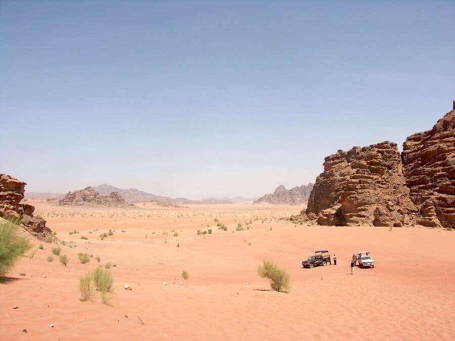 Wadi Rum ruta carretera