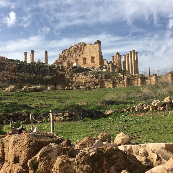 baño complejo jerash