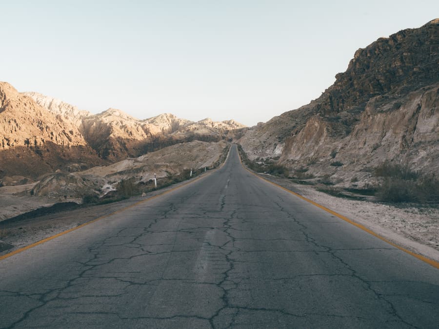 carreteras en jordania