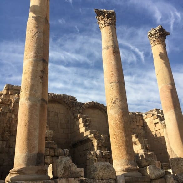 columnas jerash