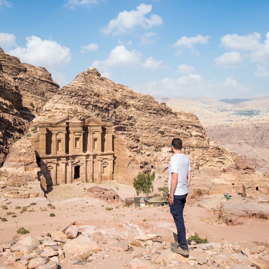 el monasterio en petra