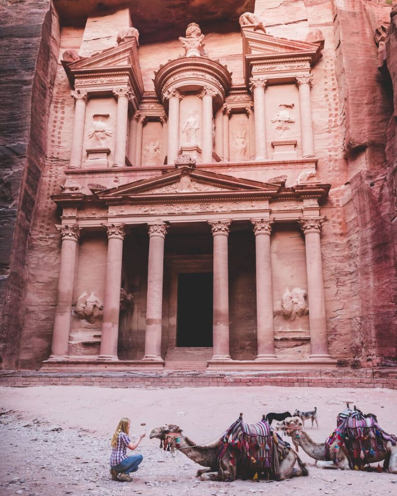 el tesoro en petra jordania