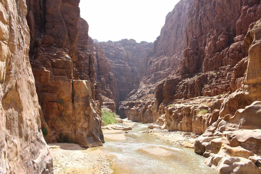 escalar wadi mujib