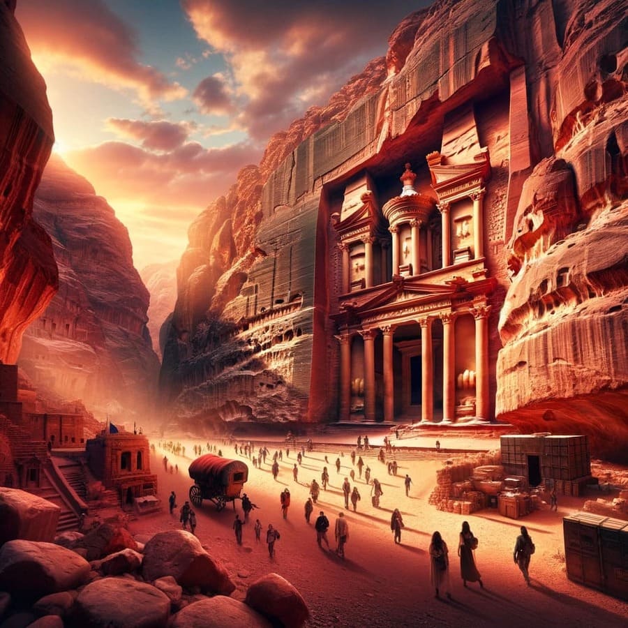 petra jordania en 8 dias