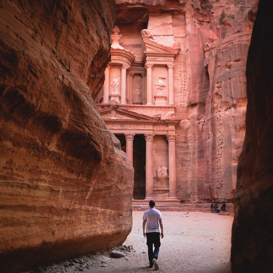 petra noche ver el amanecer