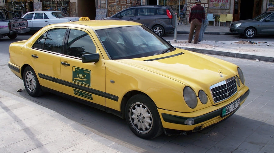 taxi en jordania