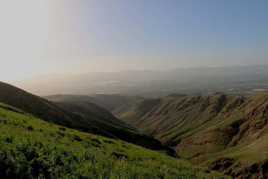 valle del jordan que ver