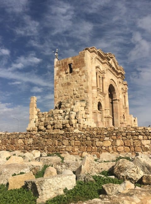 ver las ruinas de Gerasa